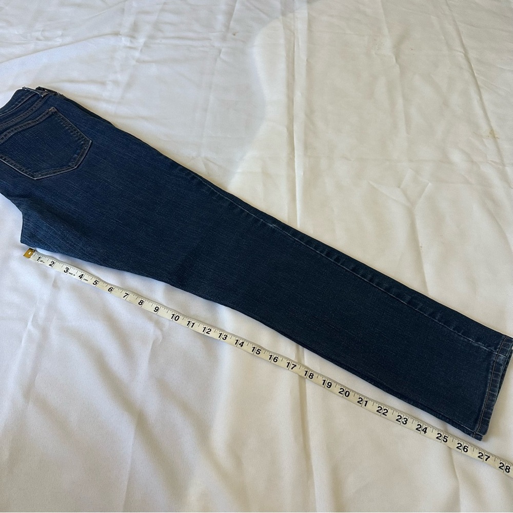Old Navy Blue Straight Leg The Sweetheart Jeans Size 6 - Picture 5 of 7